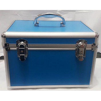 FIRST AID BOX ALUMINIUM BLUE  MEDIUM CHINA